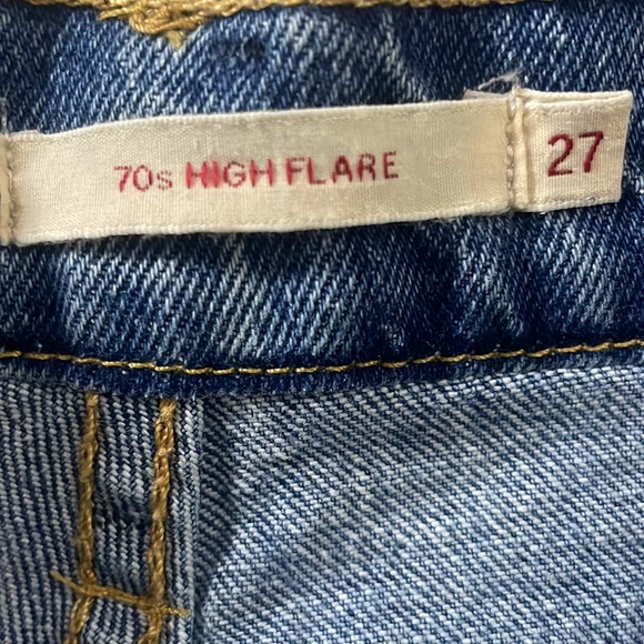 Levi's • 70s high rise flare jeans sz 27 - Picture 12 of 12